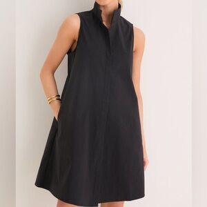 Tuckernuck Sleeveless Charlie Dress with Stand Collar